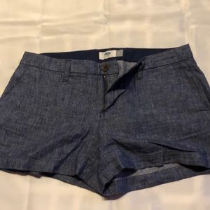 Linen blend, 3.5” women’s shorts